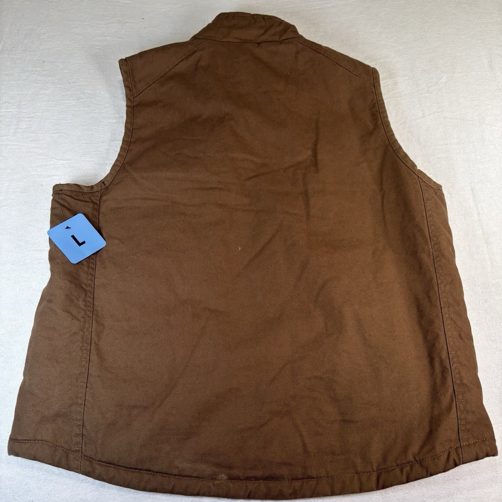 Lee Premium Select Vest Men's L "Sherpa Lined" Ranch Cowboy Outdoors Chore Farm - Picture 2 of 8